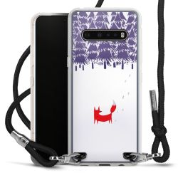 Carry Case Transparent Fabric black/silver