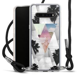 Carry Case Transparent Fabric black/silver