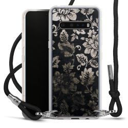 Carry Case Transparent Fabric black/silver