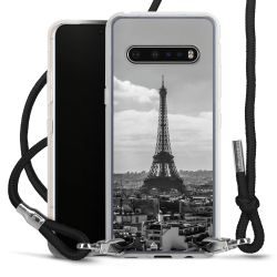 Carry Case Transparent Fabric black/silver