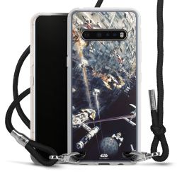 Carry Case Transparent Fabric black/silver