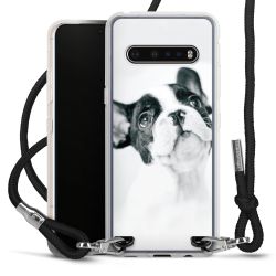 Carry Case Transparent Fabric black/silver