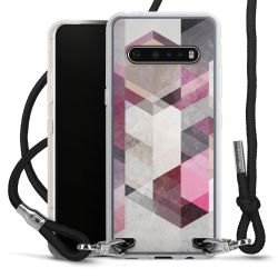 Carry Case Transparent Fabric black/silver