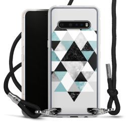 Carry Case Transparent Fabric black/silver