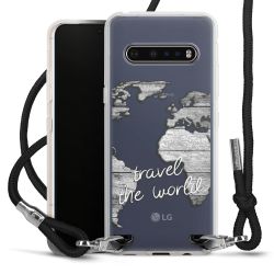 Carry Case Transparent Fabric black/silver