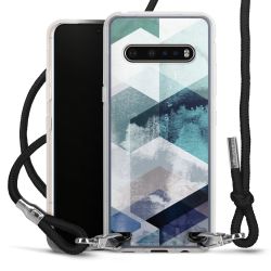 Carry Case Transparent Fabric black/silver