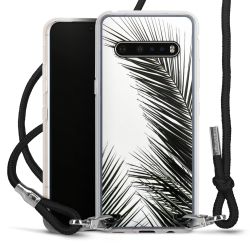 Carry Case Transparent Fabric black/silver