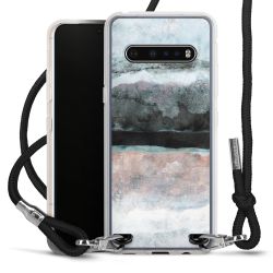 Carry Case Transparent Fabric black/silver