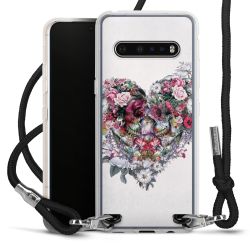 Carry Case Transparent Fabric black/silver