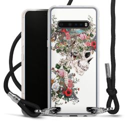 Carry Case Transparent Fabric black/silver