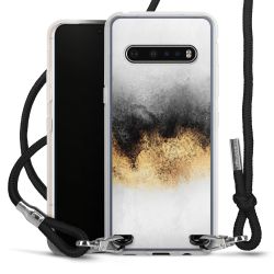 Carry Case Transparent Fabric black/silver