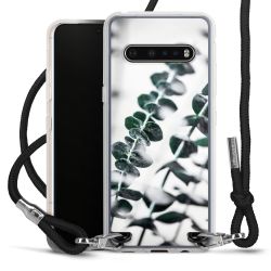 Carry Case Transparent Fabric black/silver