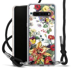 Carry Case Transparent Fabric black/silver