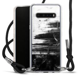 Carry Case Transparent Fabric black/silver