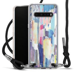 Carry Case Transparent Fabric black/silver