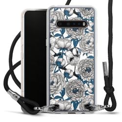 Carry Case Transparent Fabric black/silver