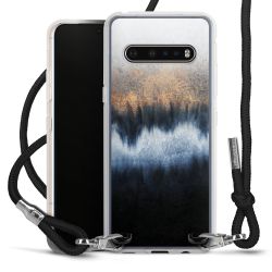 Carry Case Transparent Fabric black/silver