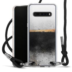 Carry Case Transparent Fabric black/silver