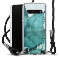 Carry Case Transparent Fabric black/silver