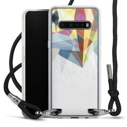 Carry Case Transparent Fabric black/silver