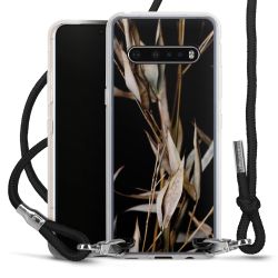 Carry Case Transparent Fabric black/silver