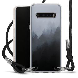 Carry Case Transparent Fabric black/silver