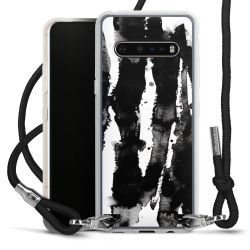 Carry Case Transparent Fabric black/silver