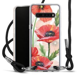 Carry Case Transparent Fabric black/silver