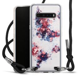 Carry Case Transparent Fabric black/silver