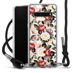 Carry Case Transparent Fabric black/silver