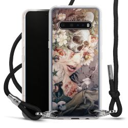 Carry Case Transparent Fabric black/silver