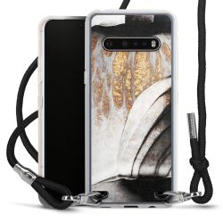 Carry Case Transparent Fabric black/silver