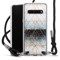 Carry Case Transparent Fabric black/silver