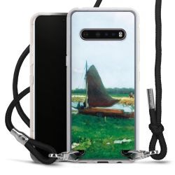 Carry Case Transparent Fabric black/silver