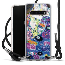 Carry Case Transparent Fabric black/silver