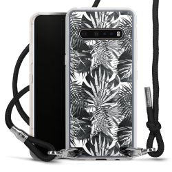 Carry Case Transparent Fabric black/silver