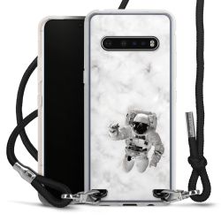 Carry Case Transparent Fabric black/silver