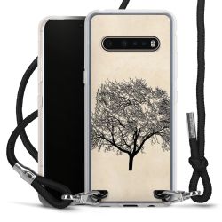 Carry Case Transparent Fabric black/silver