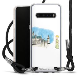 Carry Case Transparent Fabric black/silver