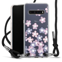 Carry Case Transparent Fabric black/silver