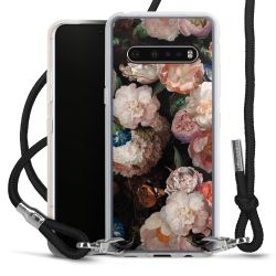 Carry Case Transparent Fabric black/silver