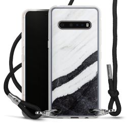 Carry Case Transparent Fabric black/silver