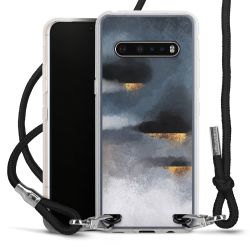 Carry Case Transparent Fabric black/silver