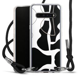 Carry Case Transparent Fabric black/silver