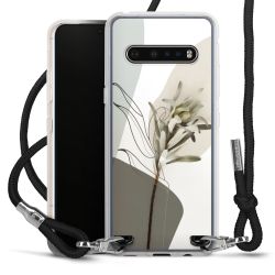 Carry Case Transparent Fabric black/silver