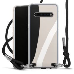 Carry Case Transparent Fabric black/silver