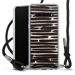 Carry Case Transparent Fabric black/silver