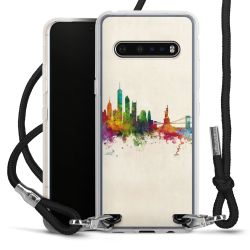 Carry Case Transparent Fabric black/silver