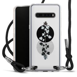 Carry Case Transparent Fabric black/silver