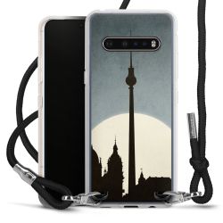 Carry Case Transparent Fabric black/silver